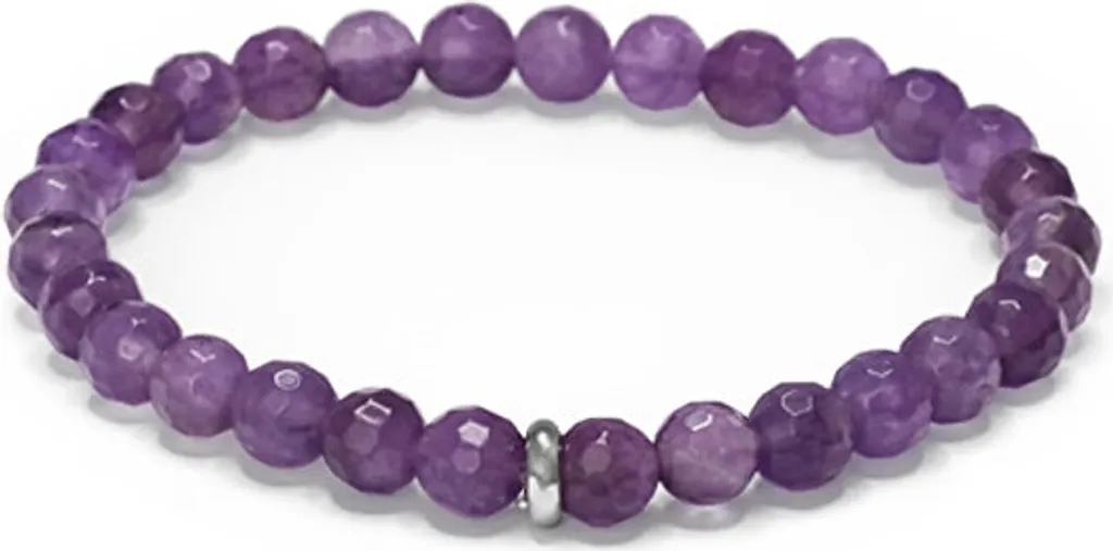 Offerta Bracciale MINK153/17: Perle e Ametista al miglior prezzo