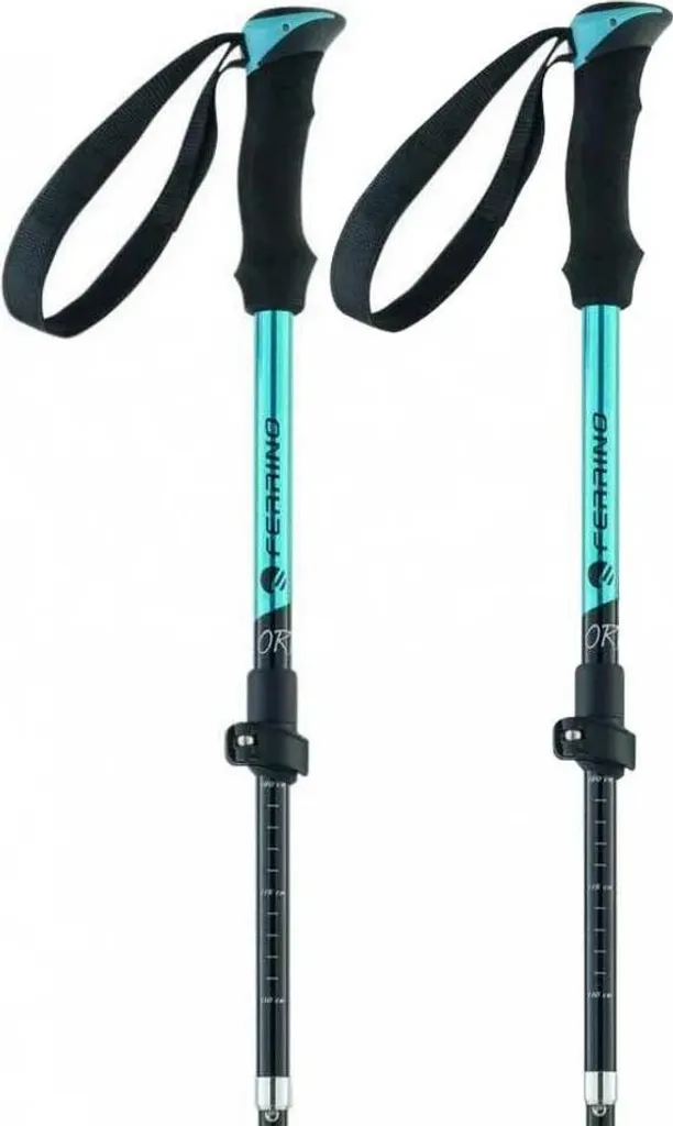 Bâtons de trekking Ferrino Ortles 115-135 cm pour sentiers de montagne