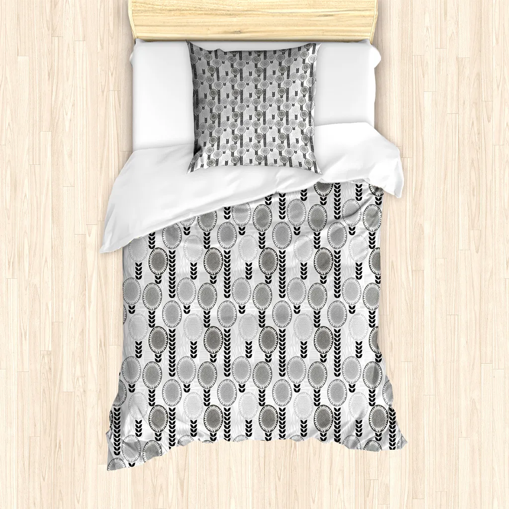 Offerta Set Copripiumino ABAKUHAUS Doodle Astratto - Look Moderno