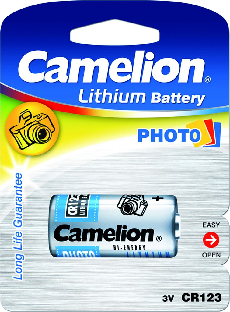 Foto Batterie Camelion DL123A 1er Blister
