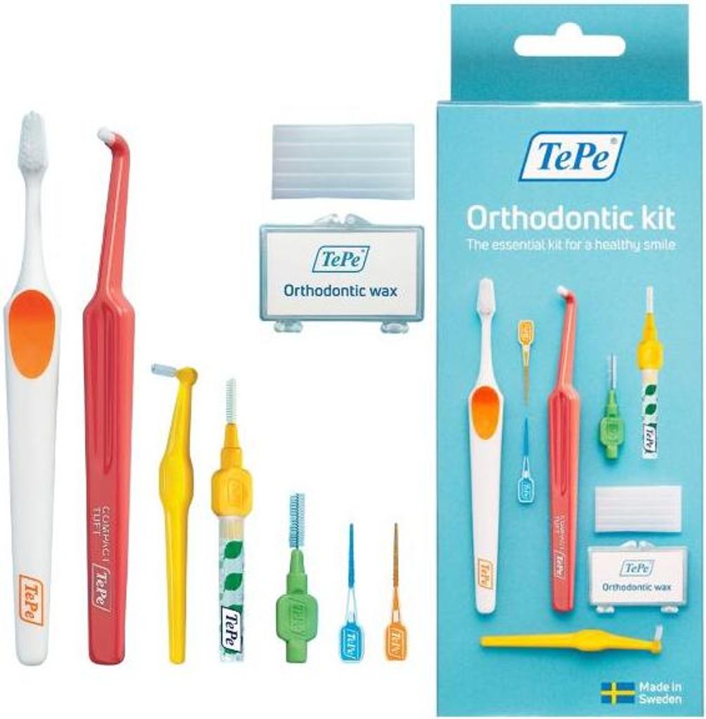 TEPE ortodontická súprava 10ks Starostlivosť o ústnu dutinu Obrázok produktu 