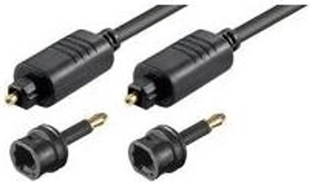 Cavo TOSLINK 3m Microconnect TT630BKAD - Zero Lag Audio per Gaming - 1
