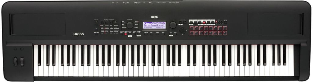 Korg KROSS2 88 MB, Digitálny syntetizátor, Čierna, Biela, Obrázok produktu 