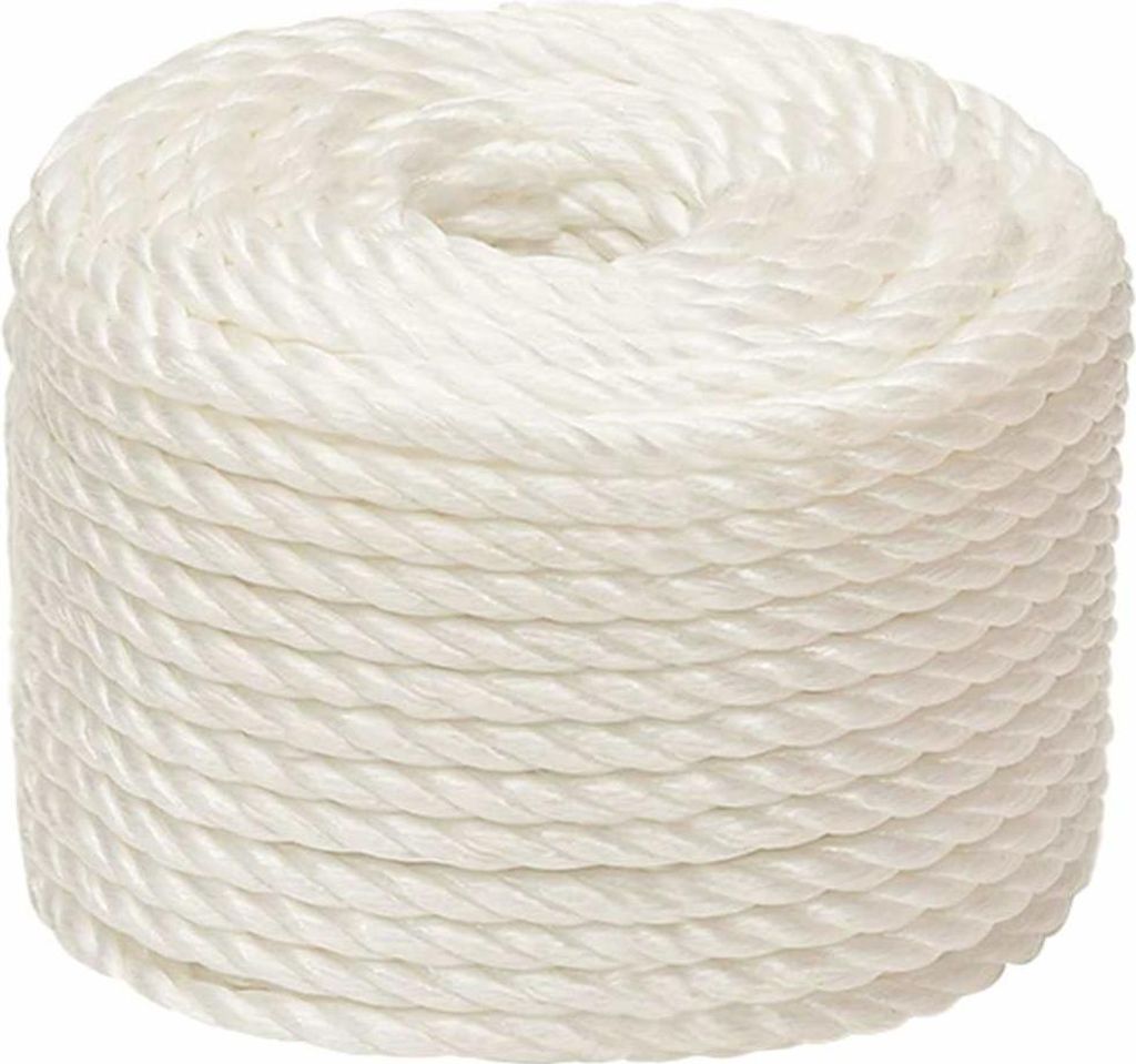 vidaXL Arbeitsseil Weiß 16 mm 100 m Polypropylen
