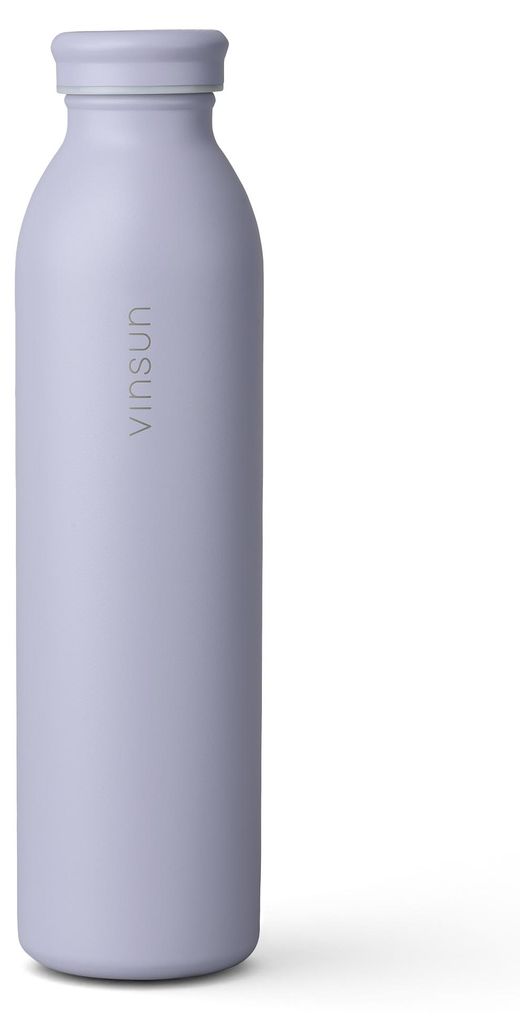 Trinkflasche Edelstahl 600ml Thermoflasche isoliert Sport Produktbild 