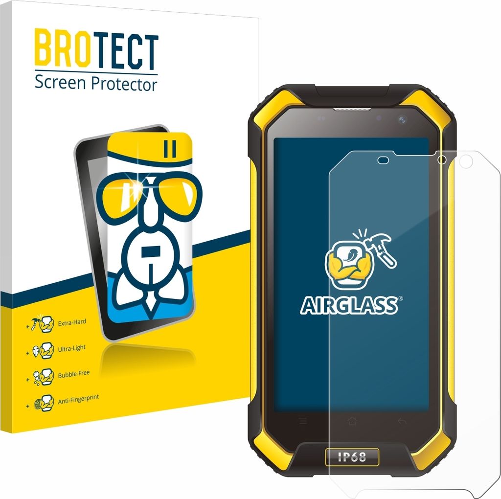 BROTECT Schutzglas für Blackview BV6000 / BV6000s Schutzfolie Panzer Folie Glas Display Schutz klar