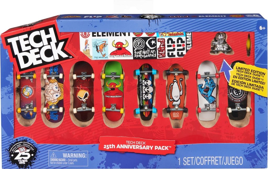 Spin Master International B.V. Tech Deck - 25th Anniversary Produktbild 