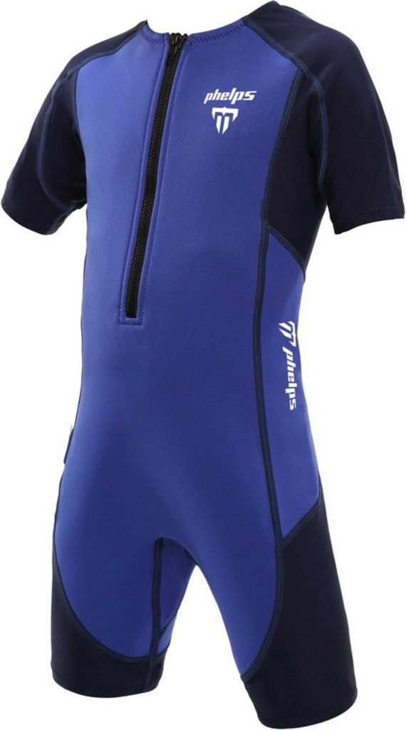 Aqua Sphere STINGRAY HP2 Kinder UV Shortie Badeanzug Neopren Shorty Wetsuit blue - Groesse: Gr 104-4