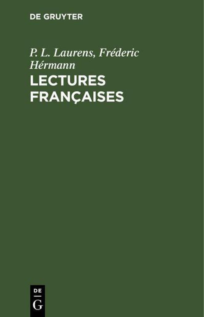 Lectures françaises