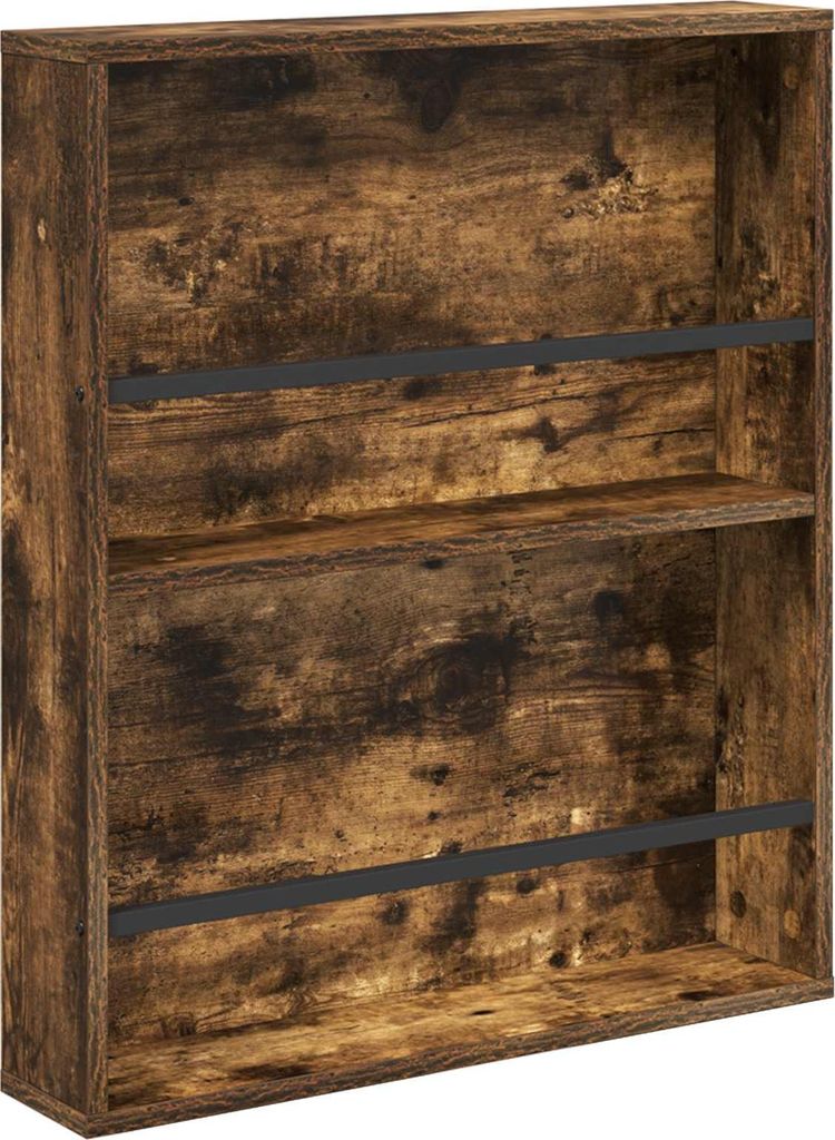 Magazinregal Geräucherte Eiche 60 x 12 x 70 cm Holzwerkstoff