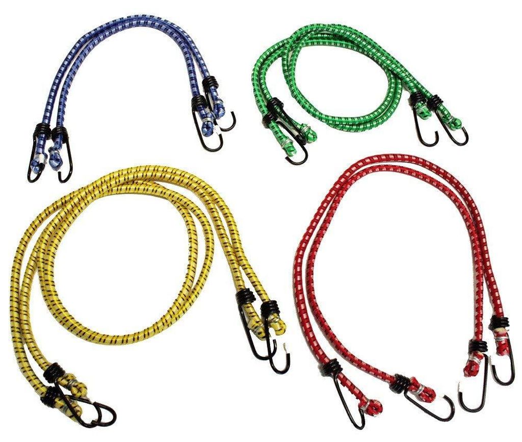 Set van 8 bagagespanners, rond Productafbeelding 