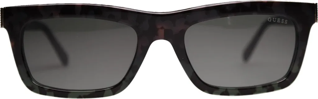 Lunettes de soleil Guess GU00212 98V monture verte et verres dégradés