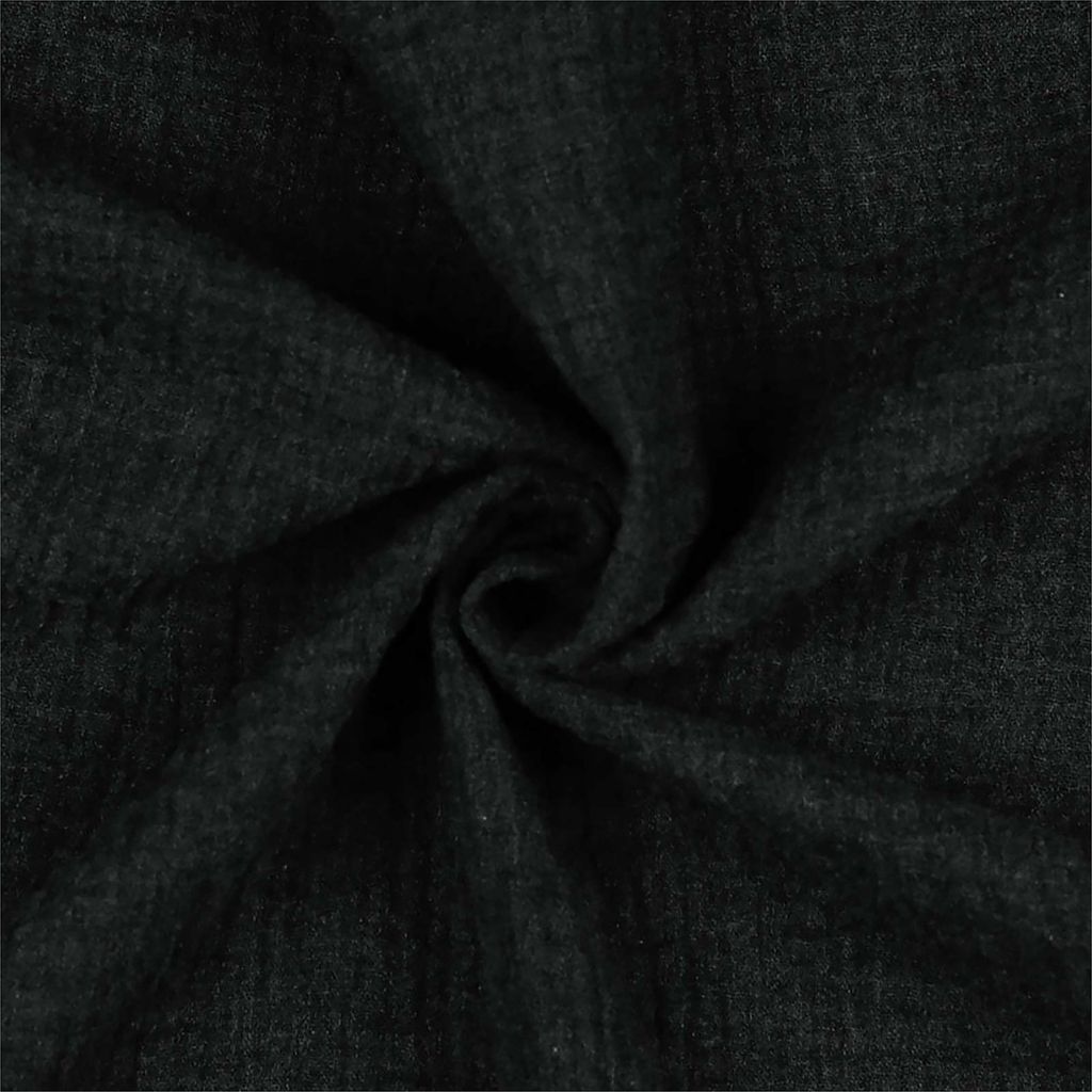 Melierter Musselin Stoff 50x136cm Double Gauze Mulltuch Baumwolle