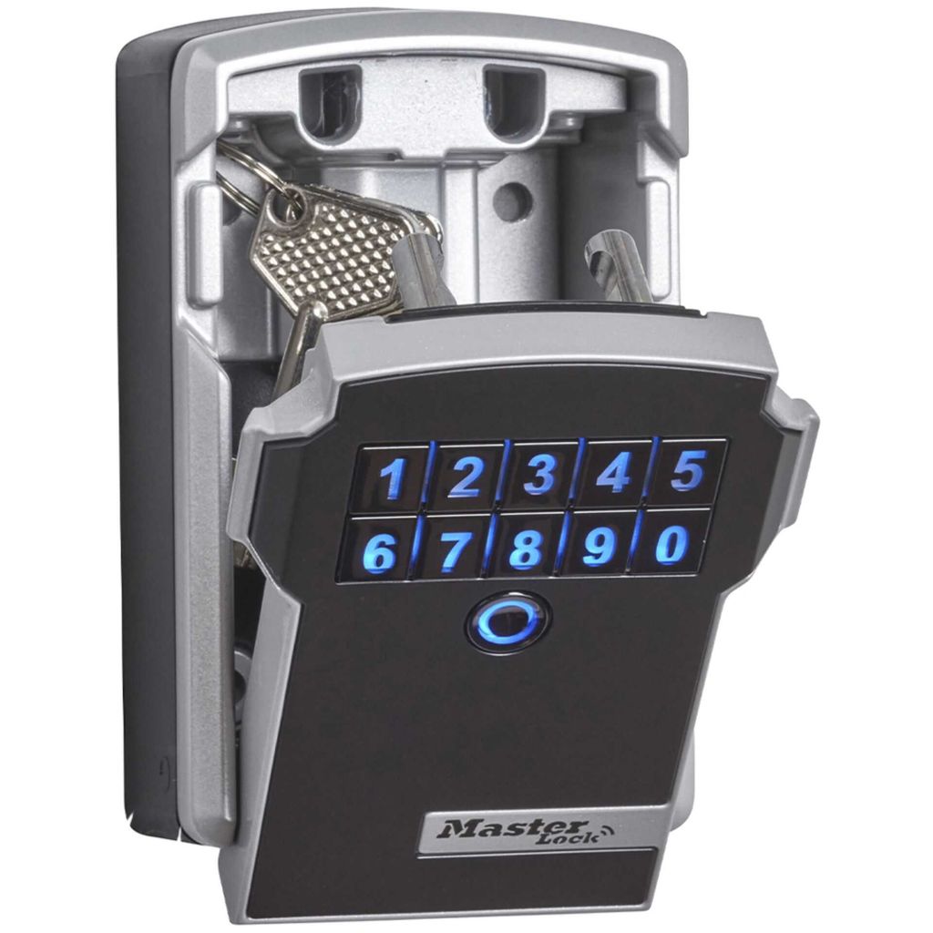 Master Lock Schlüsseltresor Bluetooth schwarz grau 5441EURD