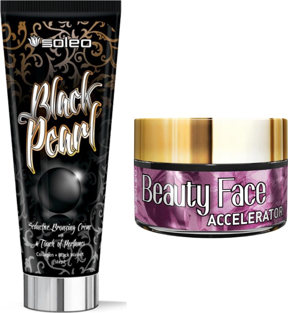 Soleo Black Pearl + Słoiczek Beauty Face Zdjęcie produktu 