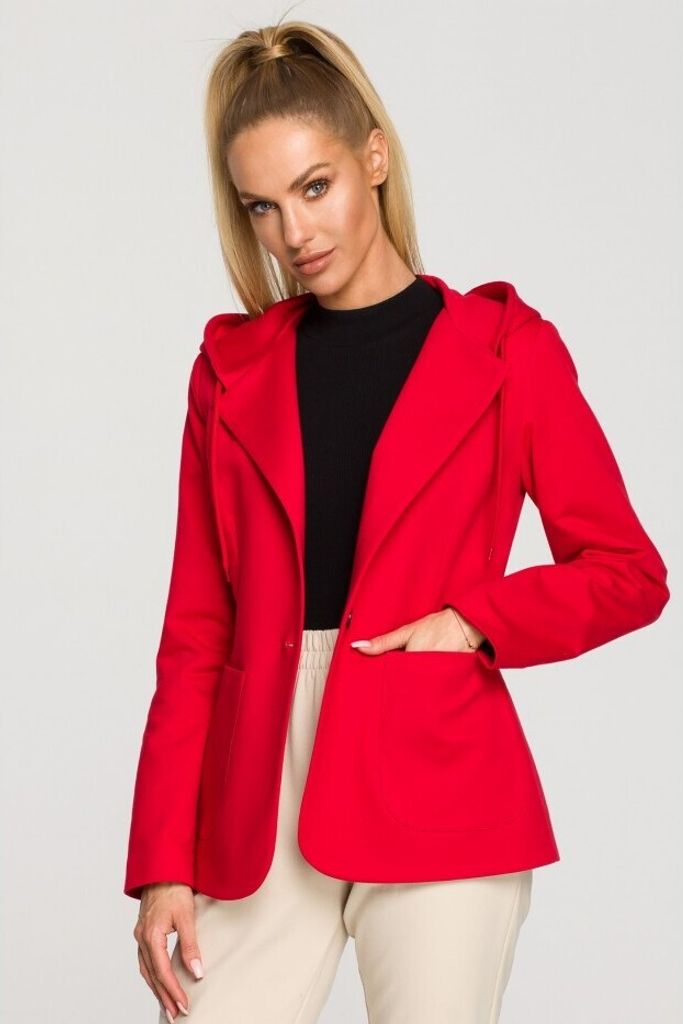 Made of Emotion Damen-Blazer Damchoe M691 rot L