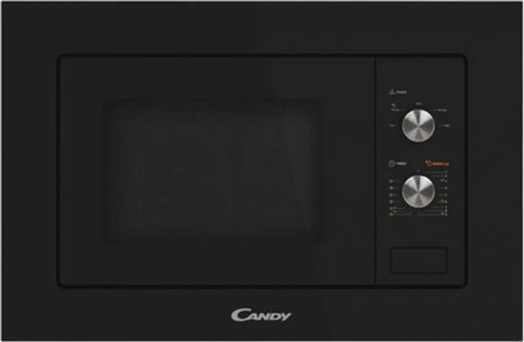 Micro-ondes encastrable Candy MIS1730B noir de 17L avec 700W de puissance