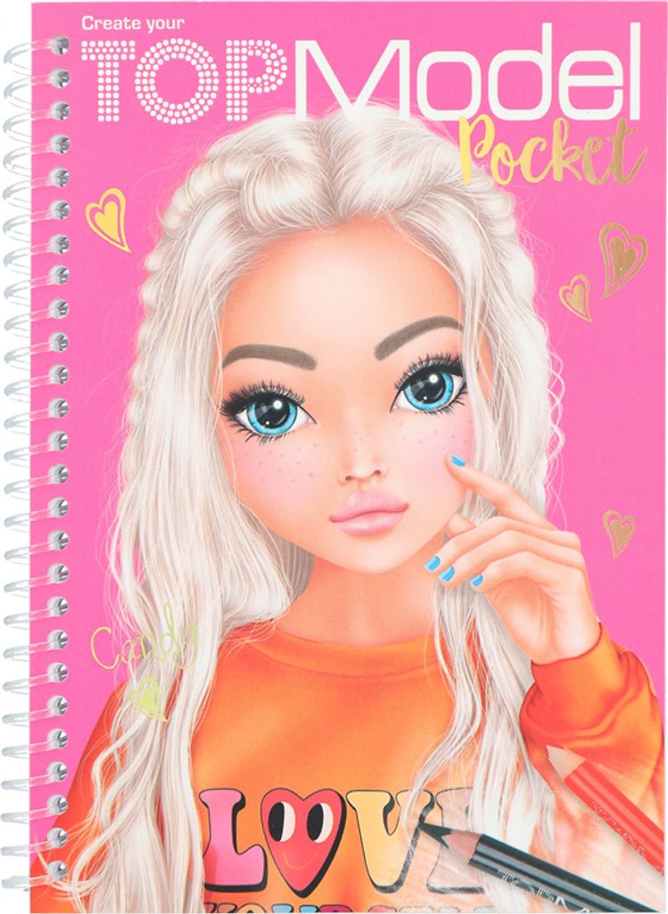 DEPESCHE TOPModel Pocket Malbuch 0