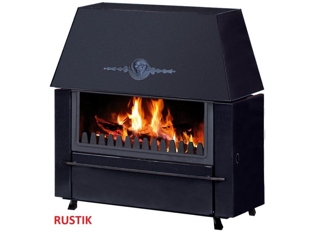 ALFA PLAM, krbová kamna RUSTIK, teplovzdušná 11 kW, Obrázek produktu 