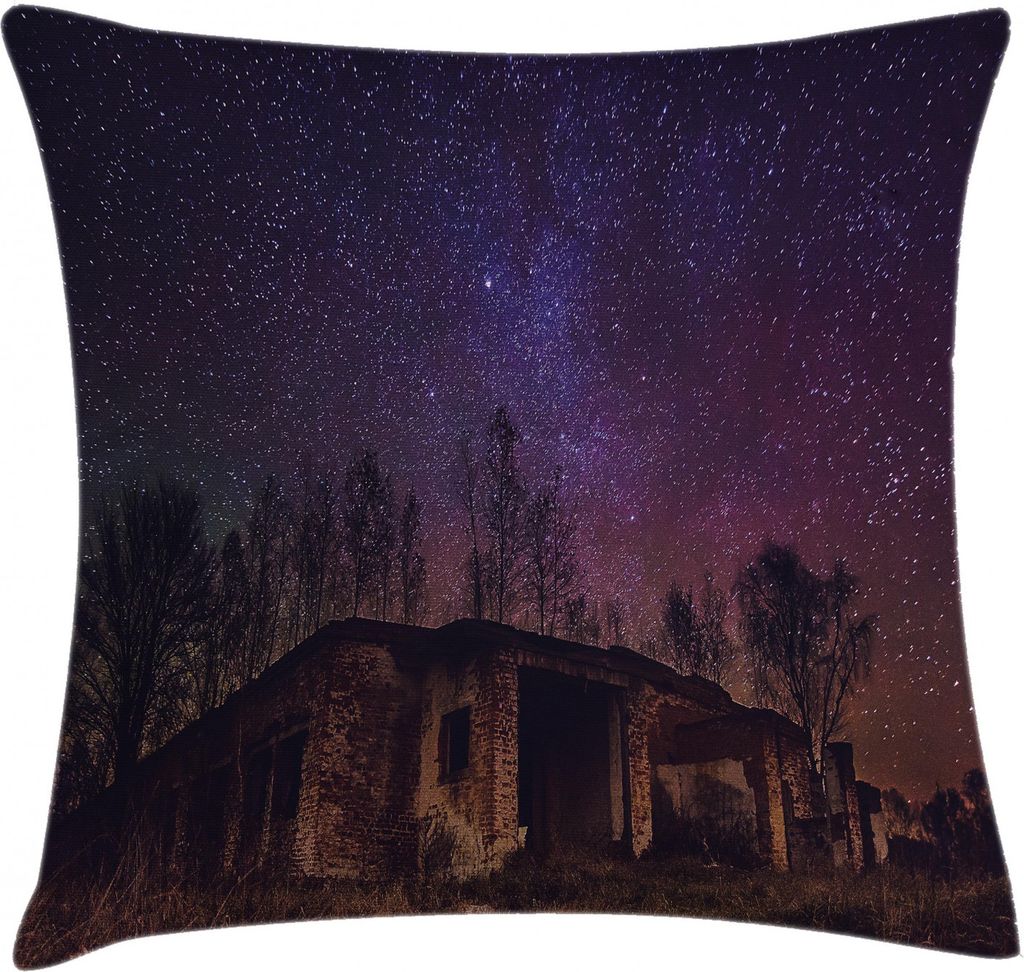 ABAKUHAUS Nebel Kissenbezug, Himmelskosmos-Galaxie-Sterne, Waschbar mit Reißverschluss Kissenhülle mit Farbfesten Klaren Farben Beidseitiger Druc...