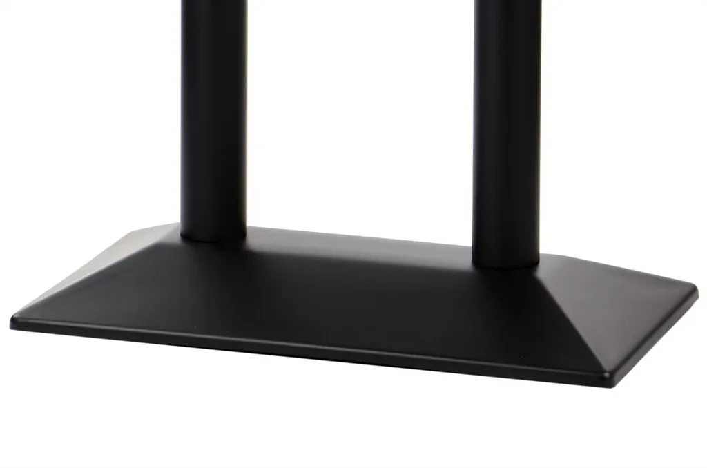 Support de table stable contre le basculement - Pied double métal - 3
