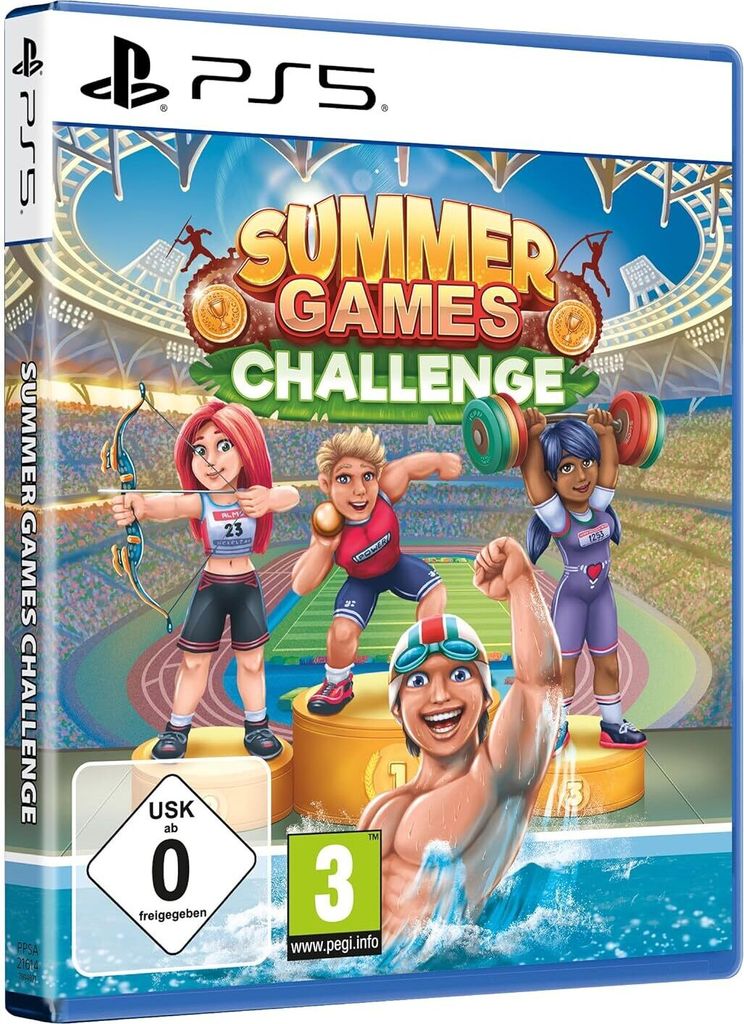 SUMMER GAMES CHALLENGE - 14 Sportarten - Sport Spiele für PS5 - Playstation 5