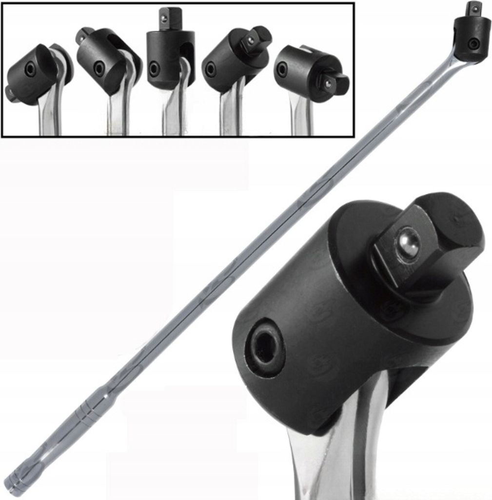 LUXTOM | Kĺbová rukoväť, 1/2", 750 mm, zásuvná otočná Obrázok produktu 