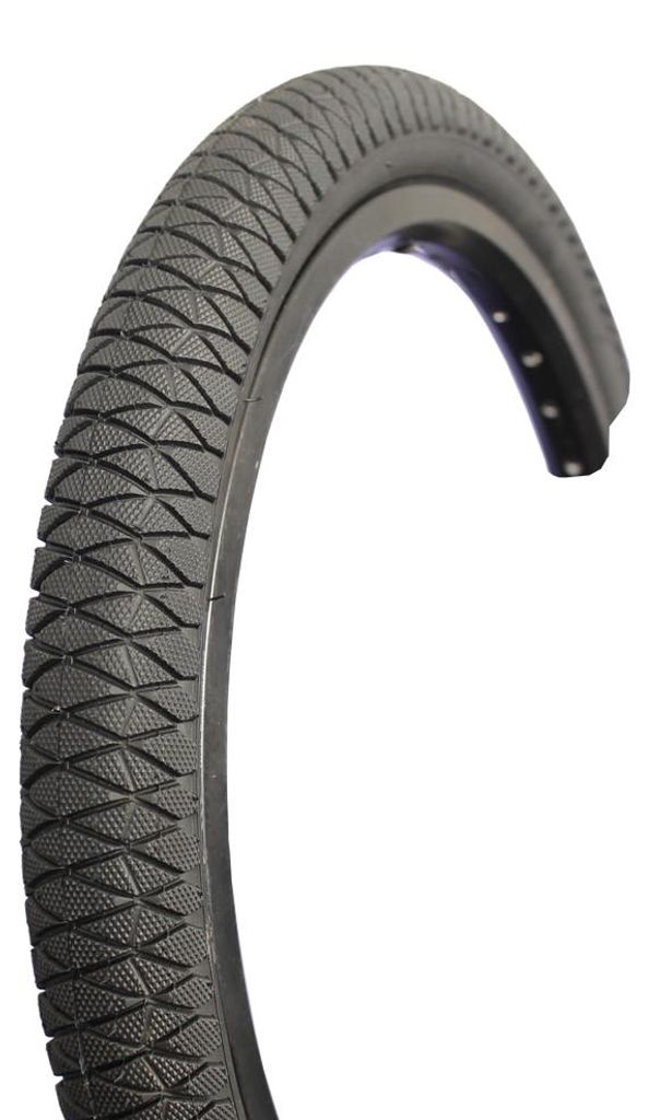 20 Zoll Fahrrad BMX Performance Dirt Reifen Street-Profil 50-406 schwarz 20x1,95