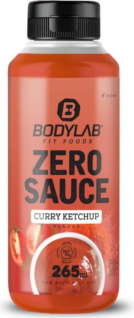 BODYLAB Zero Sauce - 265ml - Geschmack: Curry Ketchup Produktbild 