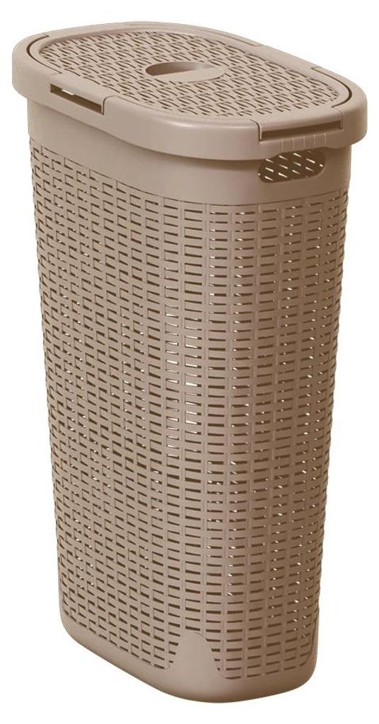 Wäschekorb aus Kunststoff, hoch, 40 l