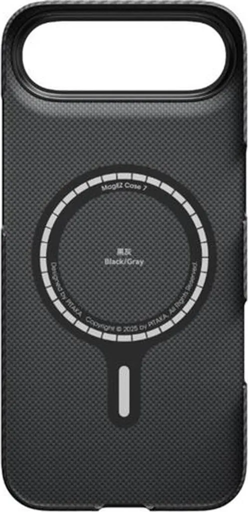 Étui iPhone Air PITAKA en aramide noir texture polyamide MagSafe - 5