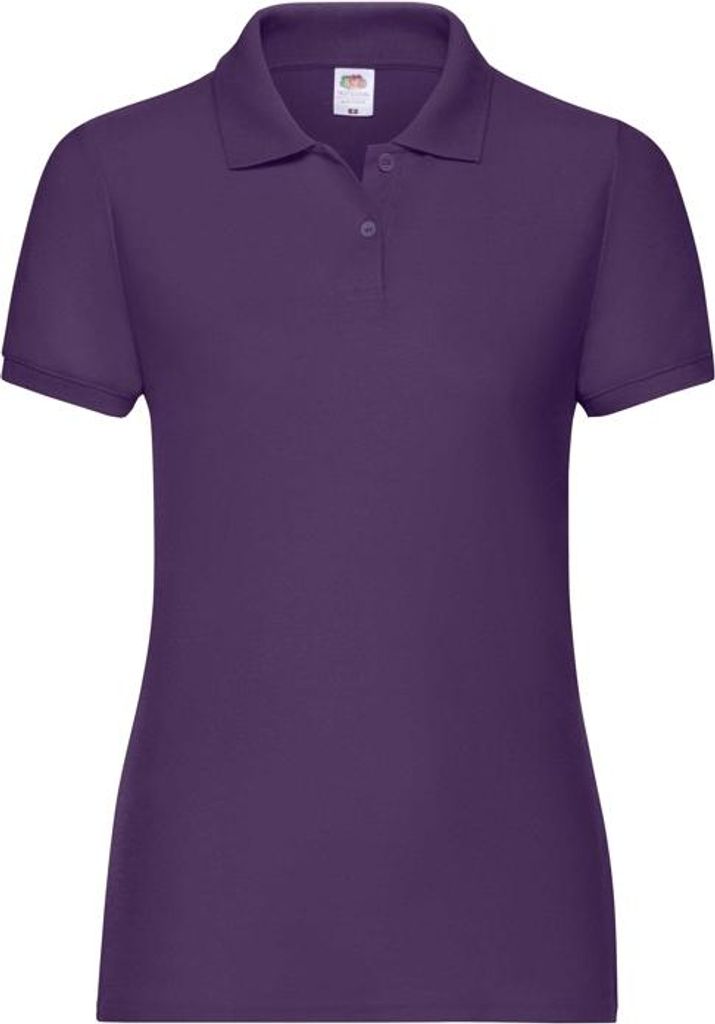 Damen-Poloshirt, Kurzarm - FOL 65/35 POLO/W - purple - Produktbild 