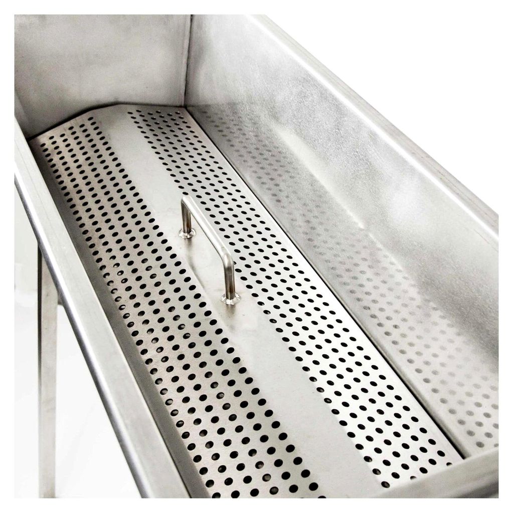 Mangal Grill 80x34cm Edelstahl 2mm Holzkohlegrill Schaschlik Standgrill Kohlegrill Brikett BBQ mit abnehmbaren Füßen