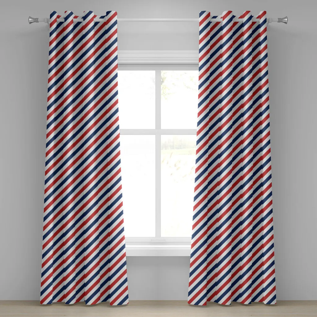 Rideau de Salon Harbor Stripes pour Décoration Intérieure 280x245cm