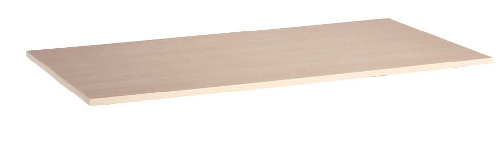 SODEMATUB Tischplatte ahorn rechteckig 120,0 x 80,0 x 2,5 cm