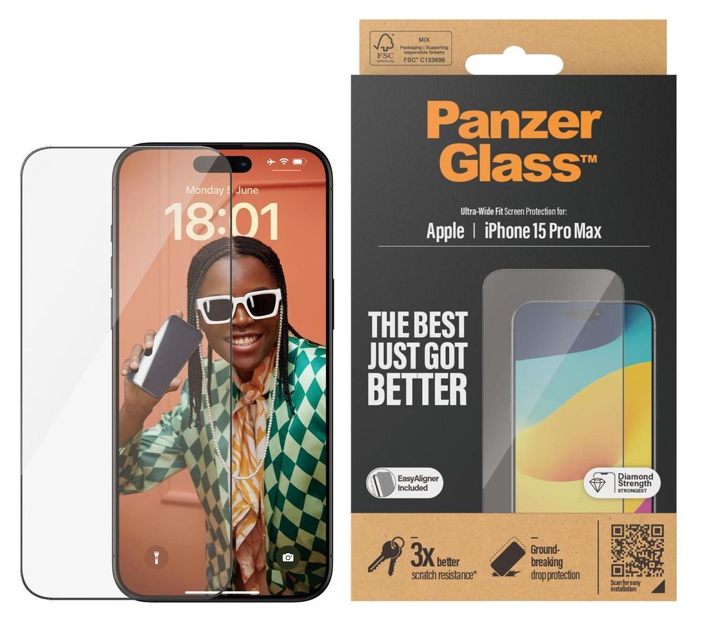 iPhone 15 Pro Max Ultra-Wide Fit mit EasyAligner