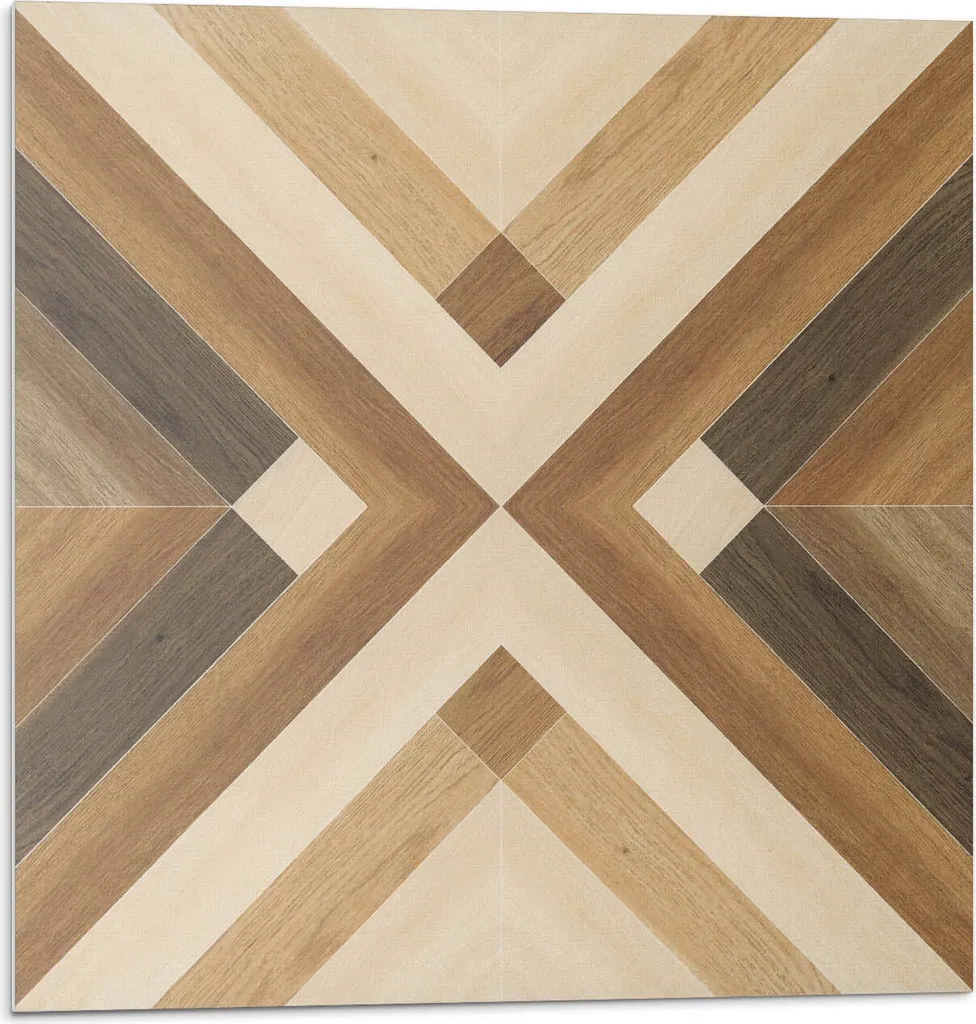 Decorazione Murale 3D Motivo Geometrico Scacchi | Pannelli PVC 50x50