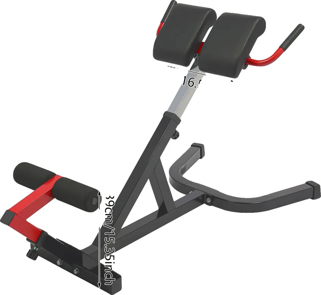 Banc d'entraînement pliable réglable noir haute résistance - FitX-200