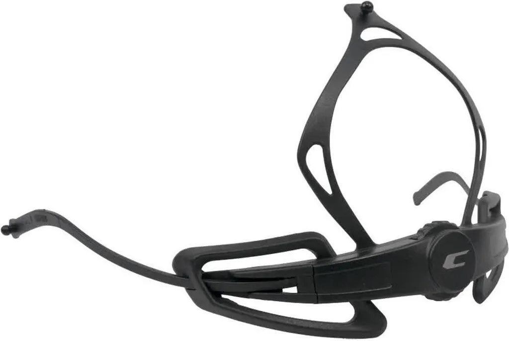 Casque CGM 851 CENTER Noir Gris avec Ring Fit System pour Moto