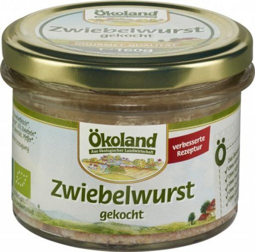 Cibulová klobása vařená - sklenice 160g Obrázek produktu 