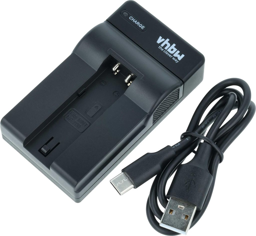vhbw USB Ladegerät kompatibel mit Konica Minolta Dimage Produktbild 