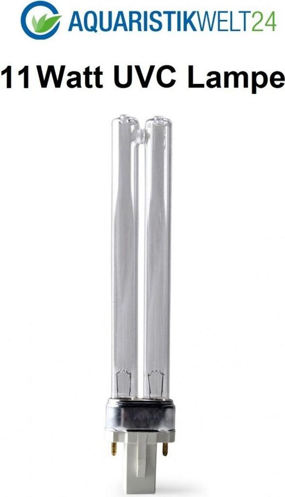 11 Watt UVC Ersatzlampe für Wasserklärer mit G23 Sockel Produktbild 