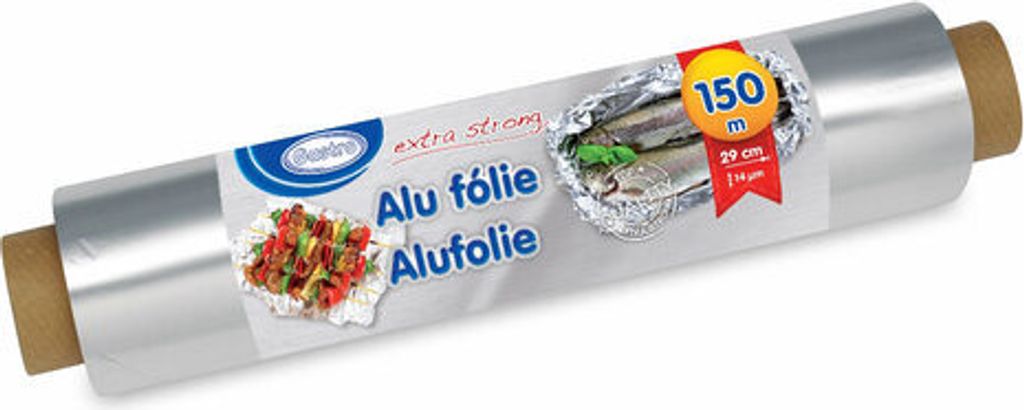 1x Alufolie extra stark 29 cm x 150 m 14 my einzeln Produktbild 