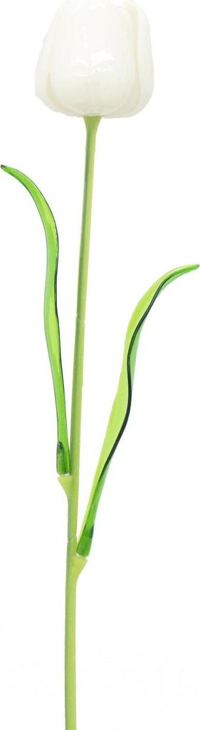 EUROPALMS Kristalltulpe, Kunstblume, weiß, 61cm 12x (82600204)