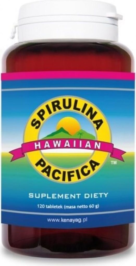 Kenay Hawajska Spirulina Pacifica (120 tabletek) BI3198 Zdjęcie produktu 