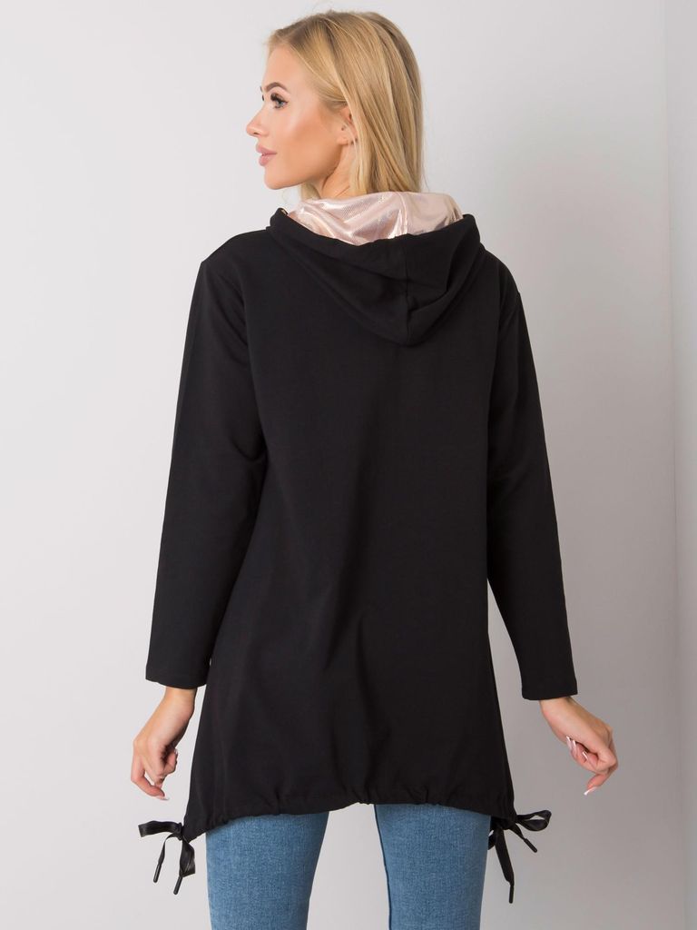 Relevance Langes Sweatshirt für Damen Annanors schwarz S/M