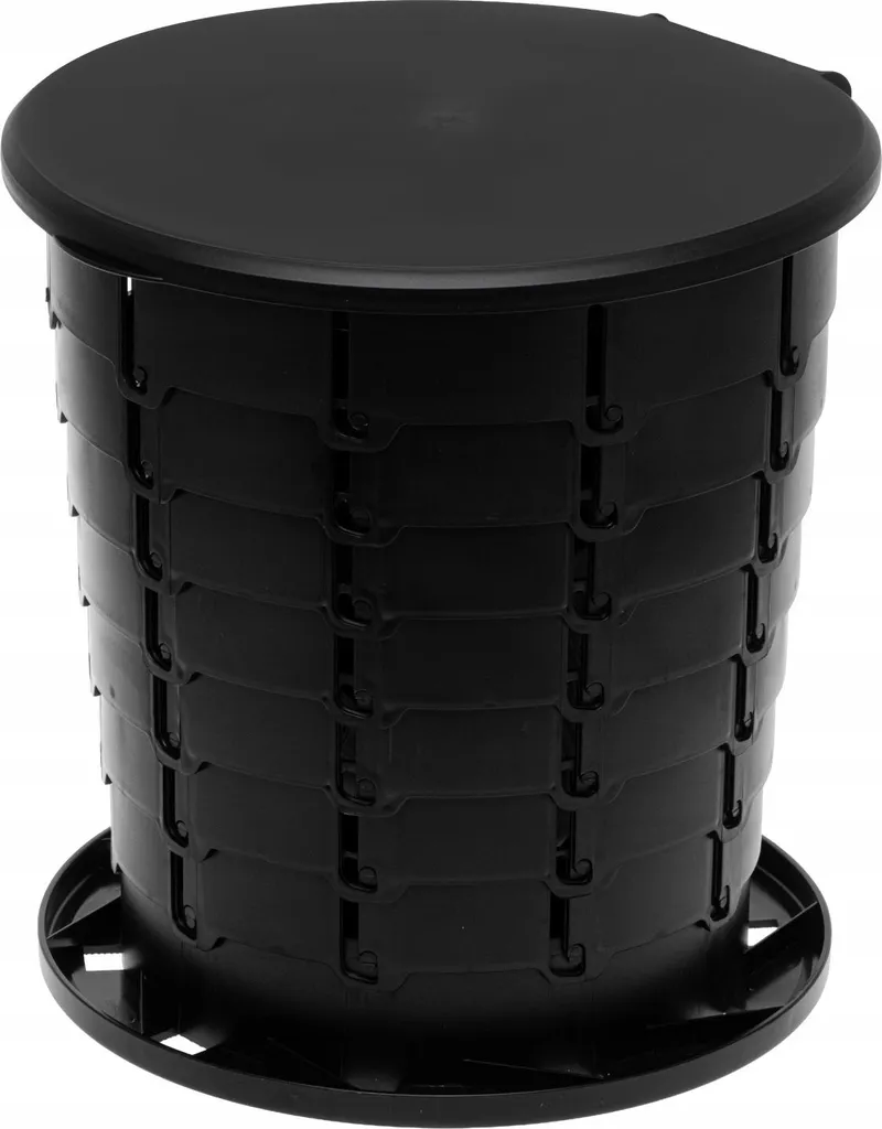 Toilette Compacte SLIM 2W1 Pliante en Matériau Renforcé Haute Densité