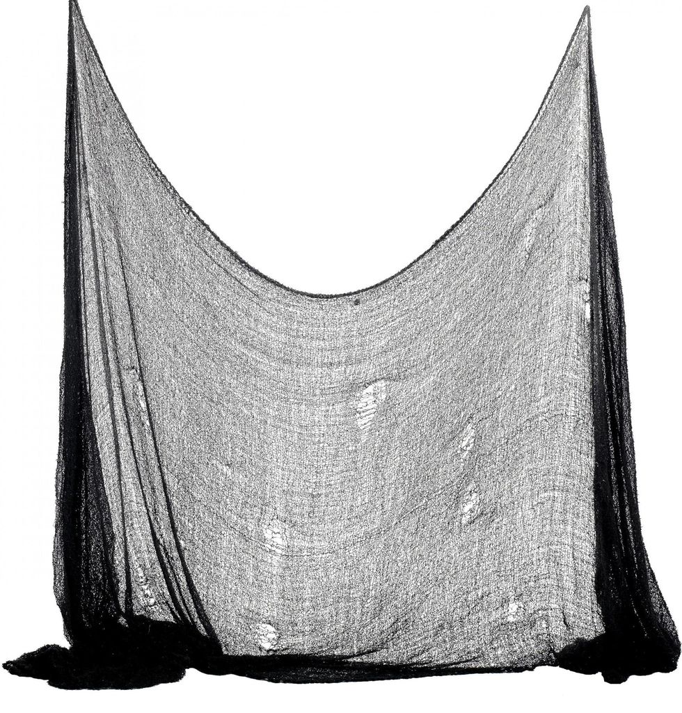 Gruseliger Halloween Dekostoff im moderigen Stil aus 100% Produktbild 
