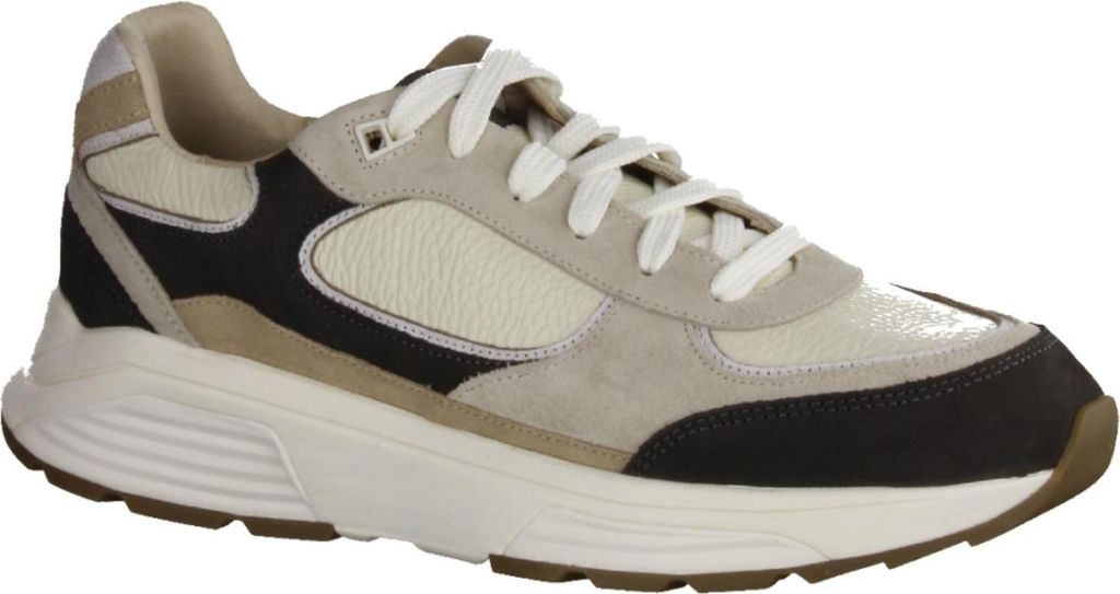 Xsensible Manhattan Herrenschnürer, Sneaker, Leder, Carbon Produktbild 
