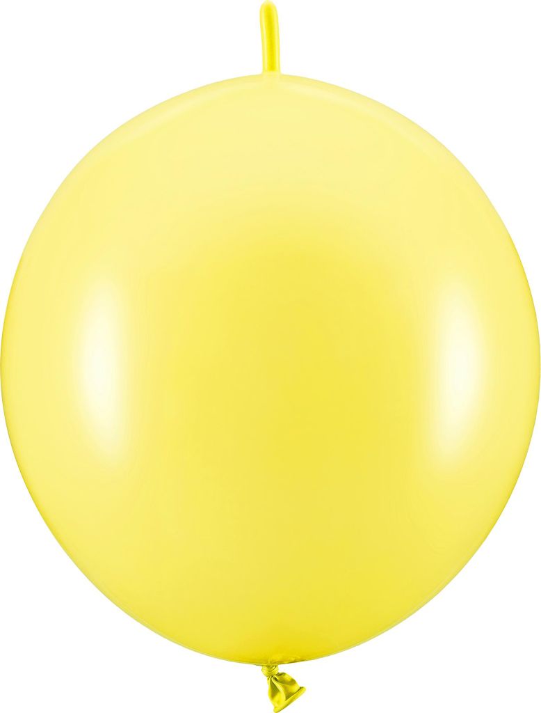 Ballons mit Verbindungsstück, 28 cm, Pastel Lemon Zest (1 Produktbild 